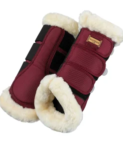 New Guêtres de dressage en polaire Teddy Essential (postérieurs) Fourrure D'Agneau|Guêtres