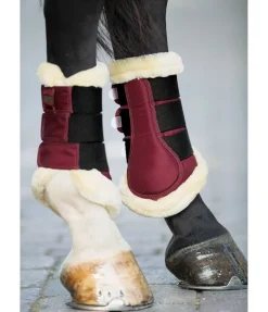 New Guêtres de dressage en polaire Teddy Essential (postérieurs) Fourrure D'Agneau|Guêtres