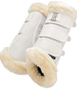 Hot Guêtres de dressage en polaire Teddy Essential (postérieurs) Fourrure D'Agneau|Guêtres