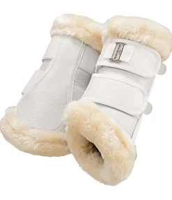 New Guêtres de dressage en polaire Teddy Essential (antérieurs) Fourrure D'Agneau|Guêtres