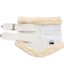 New Guêtres de dressage en polaire Teddy Essential (antérieurs) Fourrure D'Agneau|Guêtres