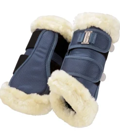 Outlet Guêtres de dressage en polaire Teddy Essential (antérieurs) Fourrure D'Agneau|Guêtres