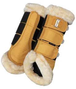 Best Guêtres de dressage en polaire Teddy Essential (postérieurs) Fourrure D'Agneau|Guêtres