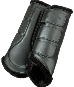Clearance Guêtres de dressage postérieures en polaire Teddy Fourrure D'Agneau|Guêtres