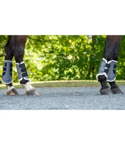 Outlet Guêtres de dressage postérieures en polaire Teddy Fourrure D'Agneau|Guêtres