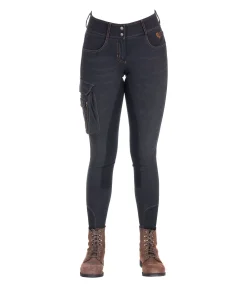 Hot Jeans de randonnée avec fond intégral en matière synthétique Aspen Femme Pantalons À Fond Intégral