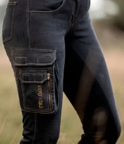 Hot Jeans de randonnée avec fond intégral en matière synthétique Aspen Femme Pantalons À Fond Intégral