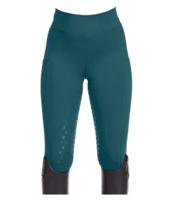 Legging d'équitation à fond intégral grip enfant Laser Cut Enfant Pantalons D'Équitation Enfants