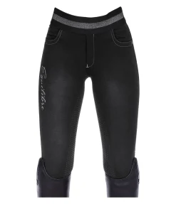 Sale Legging d'équitation à fond intégral grip enfant Nivia II Enfant Pantalons D'Équitation Enfants