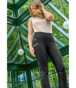 New Legging d'équitation à fond intégral grip Liliana II Femme Leggings D'Équitation