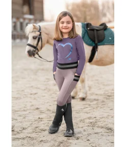 Outlet Legging d'équitation à fond intégral grip enfant Aurelie Enfant Pantalons D'Équitation Enfants