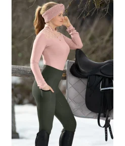 New Legging d'équitation à fond intégral Grip Anneke Femme Leggings D'Équitation