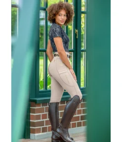 Hot Legging d'équitation à fond intégral grip Feline Femme Leggings D'Équitation|Pantalons D'Équitation À Grip