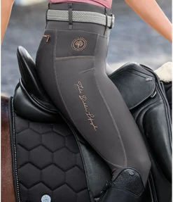 New Legging d'équitation à fond intégral Grip Life Cycle Femme Leggings D'Équitation