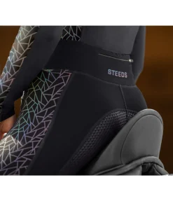 Legging d'équitation à grip intégral Holographic Femme Leggings D'Équitation