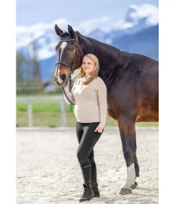 Clearance Legging d'équitation d'hiver de grossesse avec grip Elisabeth Femme Pantalons D'Équitation D'Hiver|Leggings D'Équitation