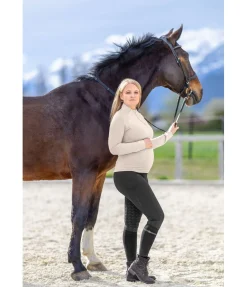 Clearance Legging d'équitation d'hiver de grossesse avec grip Elisabeth Femme Pantalons D'Équitation D'Hiver|Leggings D'Équitation