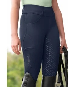 Hot Legging d'équitation hybride à fond intégral grip enfant Eloise Enfant Pantalons D'Équitation Enfants