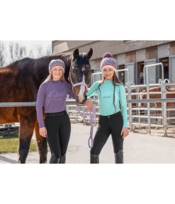 Best Legging d'équitation hybride et thermique à fond intégral grip Malea Enfant Pantalons D'Équitation Enfants