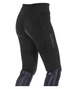 New Legging d'équitation thermique à fond intégral grip enfant Snow Enfant Pantalons D'Équitation Enfants