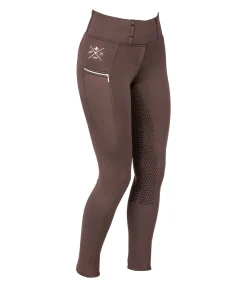Sale Legging d'équitation thermique à fond intégral grip Kassandra Femme Leggings D'Équitation|Pantalons D'Équitation D'Hiver