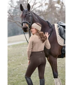 Outlet Legging d'équitation thermique à fond intégral grip Kristen Femme Leggings D'Équitation|Pantalons D'Équitation D'Hiver