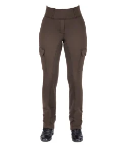 Best Legging d'équitation thermique à fond intégral grip Mathilda Femme Pantalons D'Équitation D'Hiver|Pantalons Jodhpur