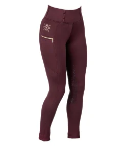 Outlet Legging d'équitation thermique à fond intégral grip Kassandra Femme Leggings D'Équitation|Pantalons D'Équitation D'Hiver
