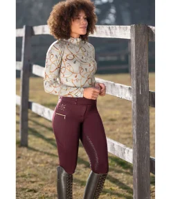 Outlet Legging d'équitation thermique à fond intégral grip Kassandra Femme Leggings D'Équitation|Pantalons D'Équitation D'Hiver
