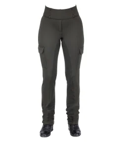 Sale Legging d'équitation thermique à fond intégral grip Mathilda Femme Pantalons D'Équitation D'Hiver|Pantalons Jodhpur