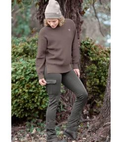 Sale Legging d'équitation thermique à fond intégral grip Mathilda Femme Pantalons D'Équitation D'Hiver|Pantalons Jodhpur