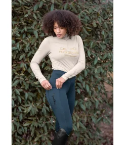 Discount Legging d'équitation thermique à fond intégral Grip Hermine Femme Leggings D'Équitation|Pantalons D'Équitation D'Hiver