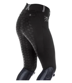 Outlet Legging d'équitation thermique avec fond intégral grip Juliette Femme Leggings D'Équitation|Pantalons D'Équitation D'Hiver