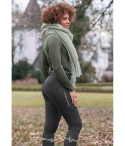 Outlet Legging d'équitation thermique avec fond intégral grip Juliette Femme Leggings D'Équitation|Pantalons D'Équitation D'Hiver
