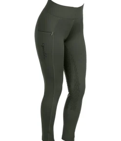 Discount Legging d'équitation thermique à fond intégral Grip Hermine Femme Leggings D'Équitation|Pantalons D'Équitation D'Hiver