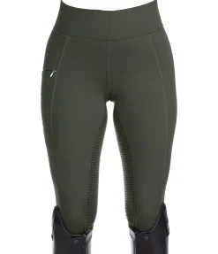 Discount Legging d'équitation thermique à fond intégral Grip Hermine Femme Leggings D'Équitation|Pantalons D'Équitation D'Hiver