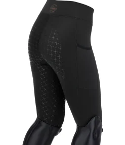 Discount Legging d'équitation thermique à fond intégral enfant Lene II Enfant Pantalons D'Équitation Enfants