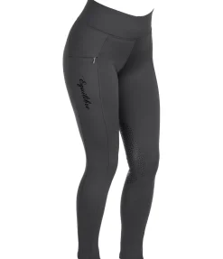 Clearance Legging d'équitation thermique à basanes grip Valerie Femme Pantalons À Basanes|Leggings D'Équitation