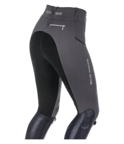 Legging d'équitation thermique à fond intégral Noelle Life Cycle Femme Pantalons À Fond Intégral|Leggings D'Équitation