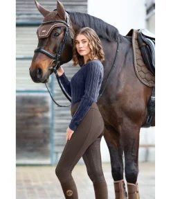 Sale Legging d'équitation thermique à fond intégral Grip Hermine Femme Leggings D'Équitation|Pantalons D'Équitation D'Hiver