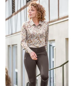 Sale Legging d'équitation thermique à fond intégral Grip Hermine Femme Leggings D'Équitation|Pantalons D'Équitation D'Hiver