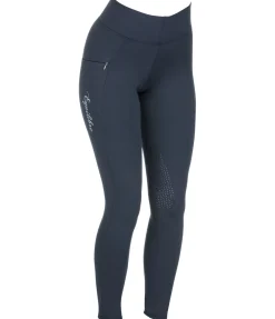 New Legging d'équitation thermique à basanes grip Valerie Femme Pantalons À Basanes|Leggings D'Équitation