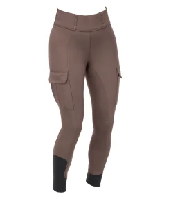 Outlet Legging d'équitation thermique à fond intégral grip Amber Femme Leggings D'Équitation|Pantalons D'Équitation D'Hiver