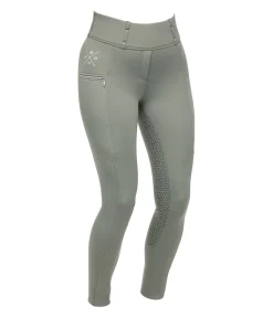 Discount Legging d'équitation thermique à fond intégral grip Kassandra Femme Leggings D'Équitation|Pantalons D'Équitation D'Hiver