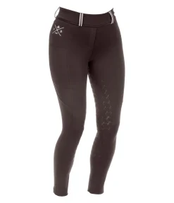 New Legging d'équitation thermique avec fond intégral grip Juliette Femme Leggings D'Équitation|Pantalons D'Équitation D'Hiver
