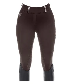 New Legging d'équitation thermique avec fond intégral grip Juliette Femme Leggings D'Équitation|Pantalons D'Équitation D'Hiver