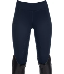 Clearance Legging d'équitation thermique à fond intégral enfant Lene II Enfant Pantalons D'Équitation Enfants