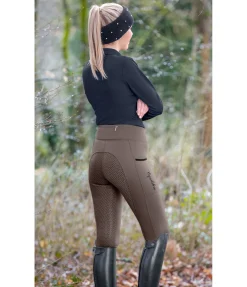 Outlet Legging d'équitation thermique à fond intégral grip Kristen Femme Leggings D'Équitation|Pantalons D'Équitation D'Hiver