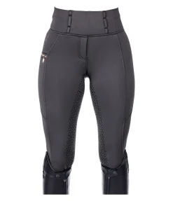 New Legging d'équitation thermique à fond intégral grip Kassandra Femme Leggings D'Équitation|Pantalons D'Équitation D'Hiver