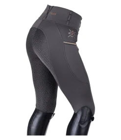 New Legging d'équitation thermique à fond intégral grip Kassandra Femme Leggings D'Équitation|Pantalons D'Équitation D'Hiver